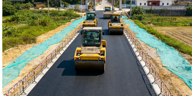 牧野镇东黑堆村道路新建工程 